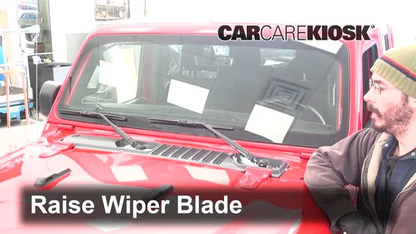 2021 Jeep Wrangler Unlimited Sahara 2.0L 4 Cyl. Turbo Escobillas de limpiaparabrisas delantero